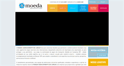 Desktop Screenshot of moeda.com.br